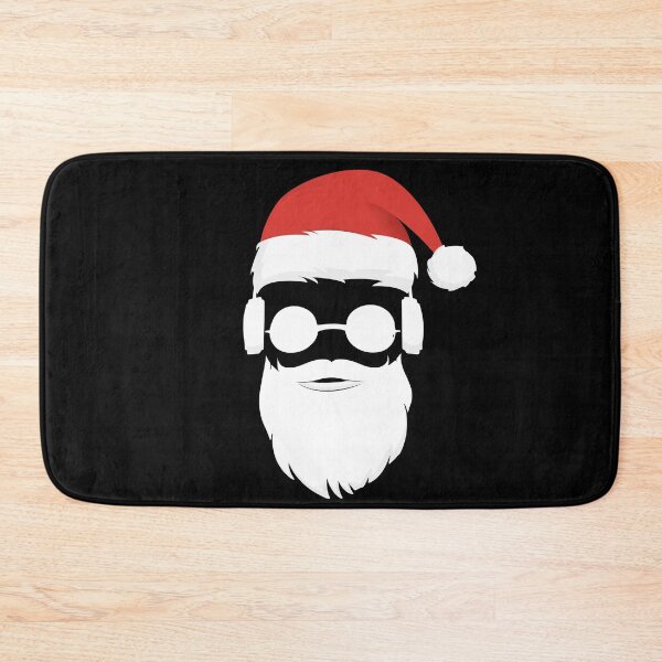 Item preview, Cool Hipster Santa Claus Beard Sunglasses Headphones Present designed and sold by peter2art.