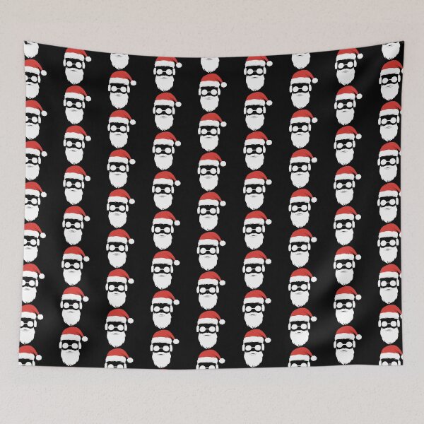 Item preview, Cool Hipster Santa Claus Beard Sunglasses Headphones Present designed and sold by peter2art.