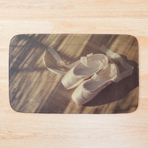 Item preview, Ballet dance shoes on a wooden parquet designed and sold by Pino 'Delfino' Esposito.