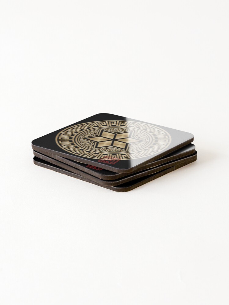 Alternate view of Crop Circle #154 Coasters (Set of 4)