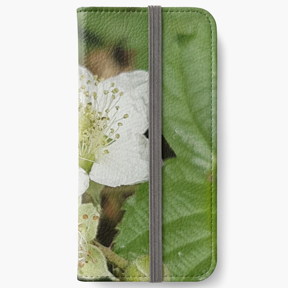 Bramble Blossom iPhone Wallet