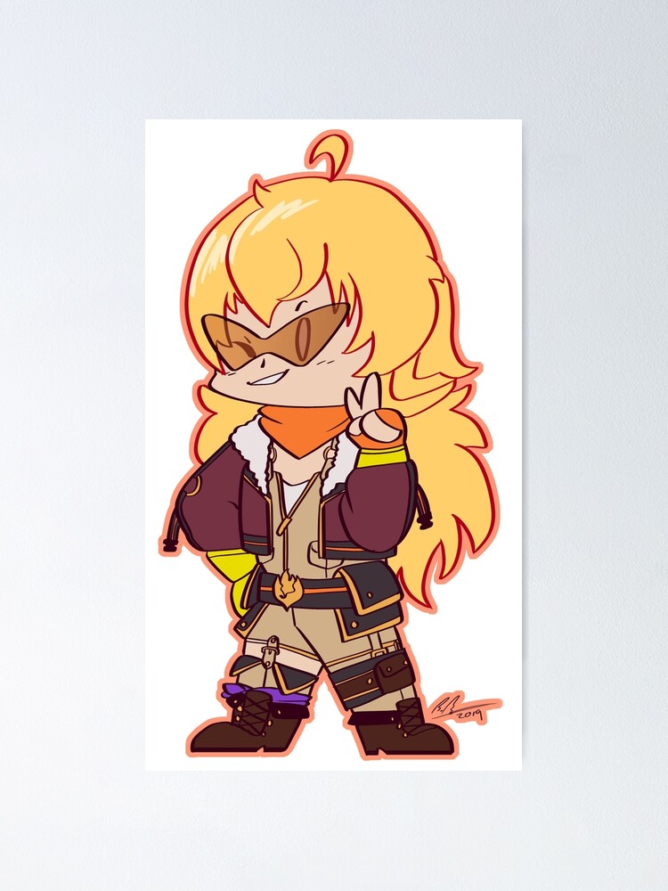 Yang Chibi Poster By Epikbecky Redbubble 