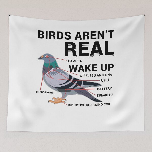 Item preview, Conspiracy Birds Funny designed and sold by ShirTomDesigns.