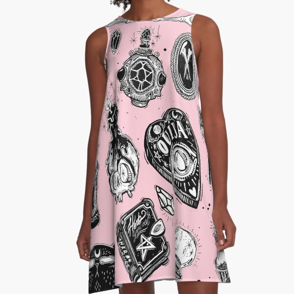 Witchy A-Line Dress