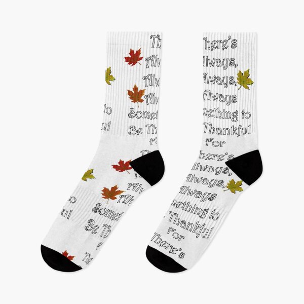 Item preview, Thanksgiving Gifts Fall There’s Always, Always, Always Something to Be Thankful For designed and sold by tamdevo1.