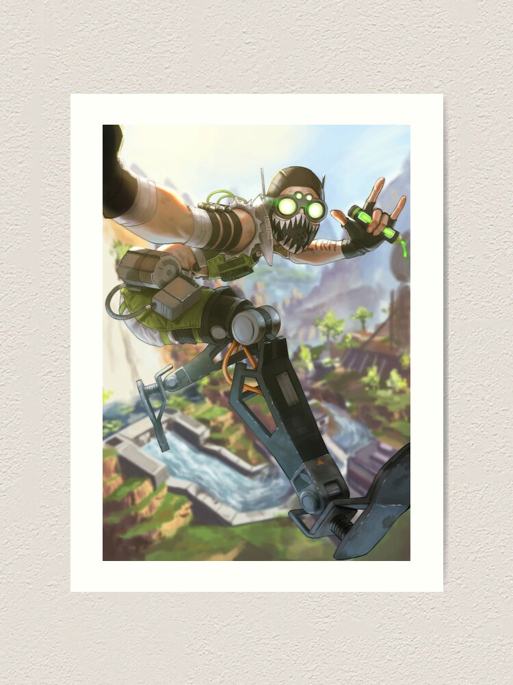 Apex Legends Octane Art Print By Lazulizard Redbubble