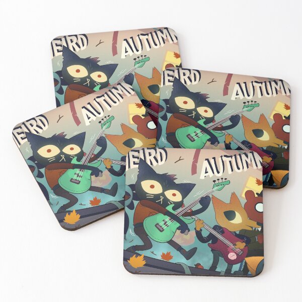 Item preview, Night in the woods weird autumn poster HD designed and sold by Forster31337.