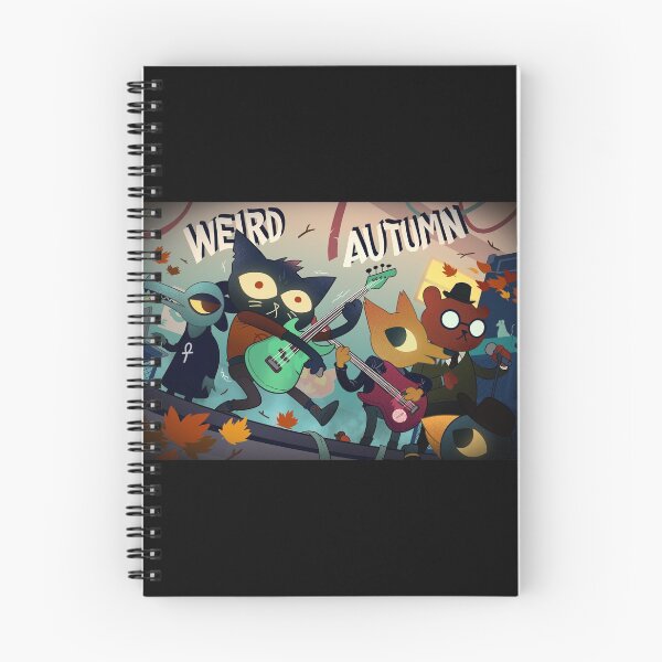 Item preview, Night in the woods weird autumn poster HD designed and sold by Forster31337.