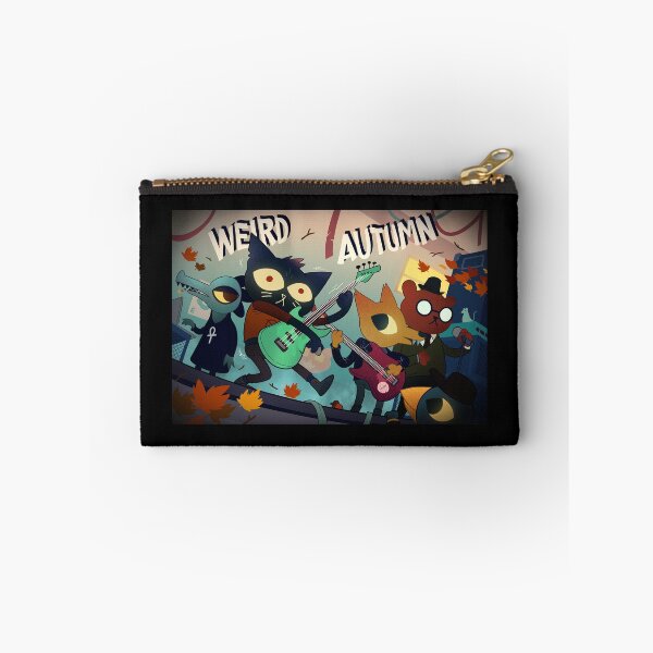Item preview, Night in the woods weird autumn poster HD designed and sold by Forster31337.