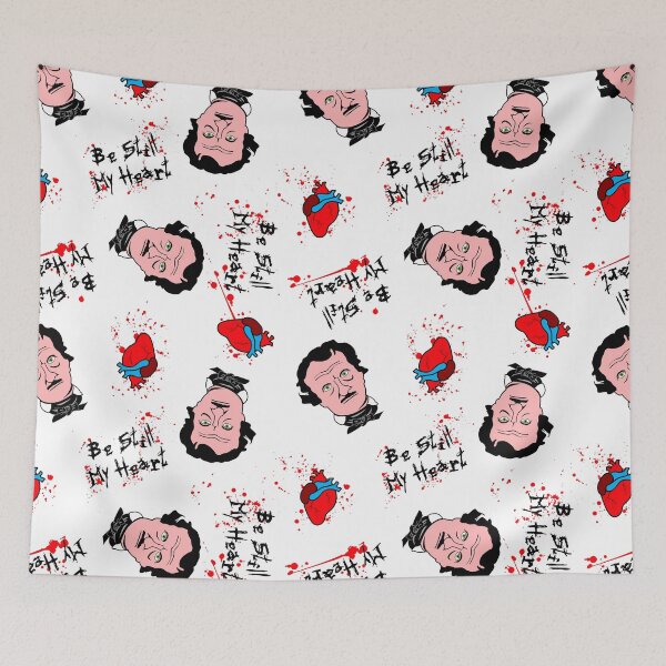 Item preview, be still my heart (edgar allan poe valentine) designed and sold by B0red.