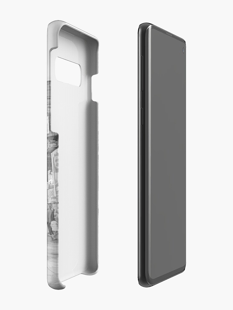 Alternate view of Times Square Sparkle (pencil sketch) Case & Skin for Samsung Galaxy