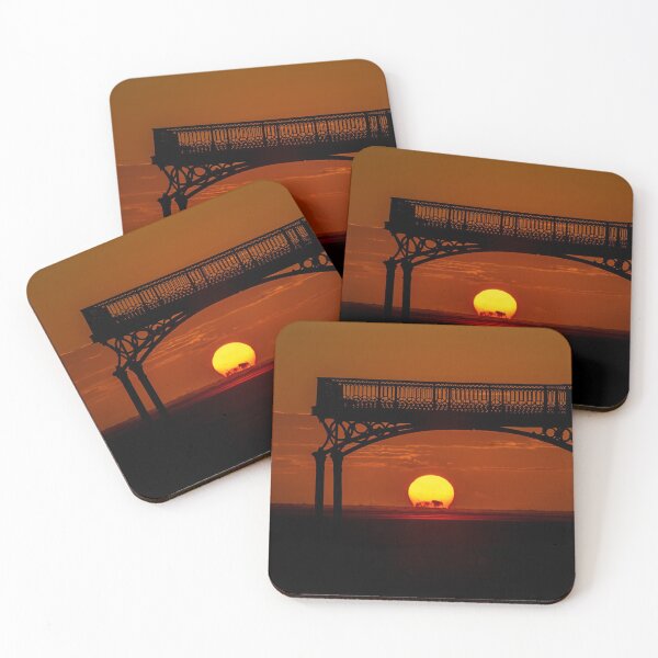 Item preview, Sunset with Lytham St. Anne's Pier silhouetted. designed and sold by Mark Liebenberg.
