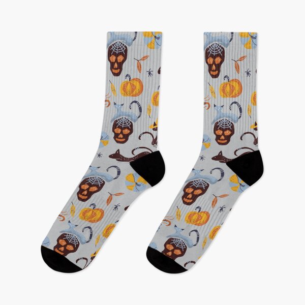 Item preview, Patrón espeluznante de Halloween 2 designed and sold by GrayCatGraphics.