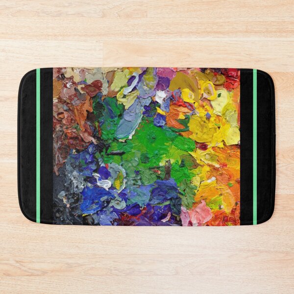 Item preview, Messy Paint Palette  designed and sold by PODLizardWizard.