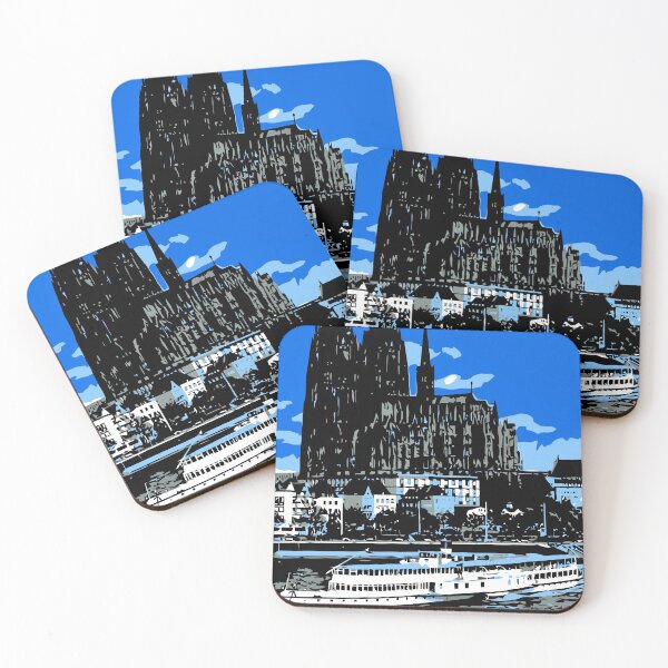 Item preview, Koeln Cologne retro vintage style travel ad  designed and sold by aapshop.