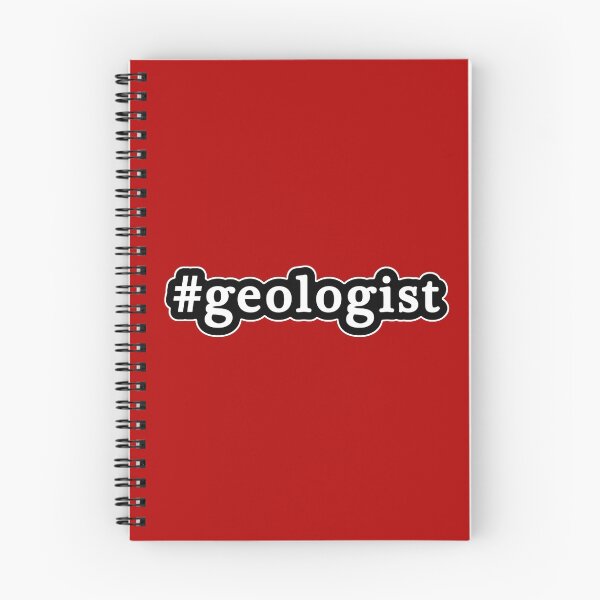 Item preview, Geologist - Hashtag - Black & White designed and sold by Graphix.