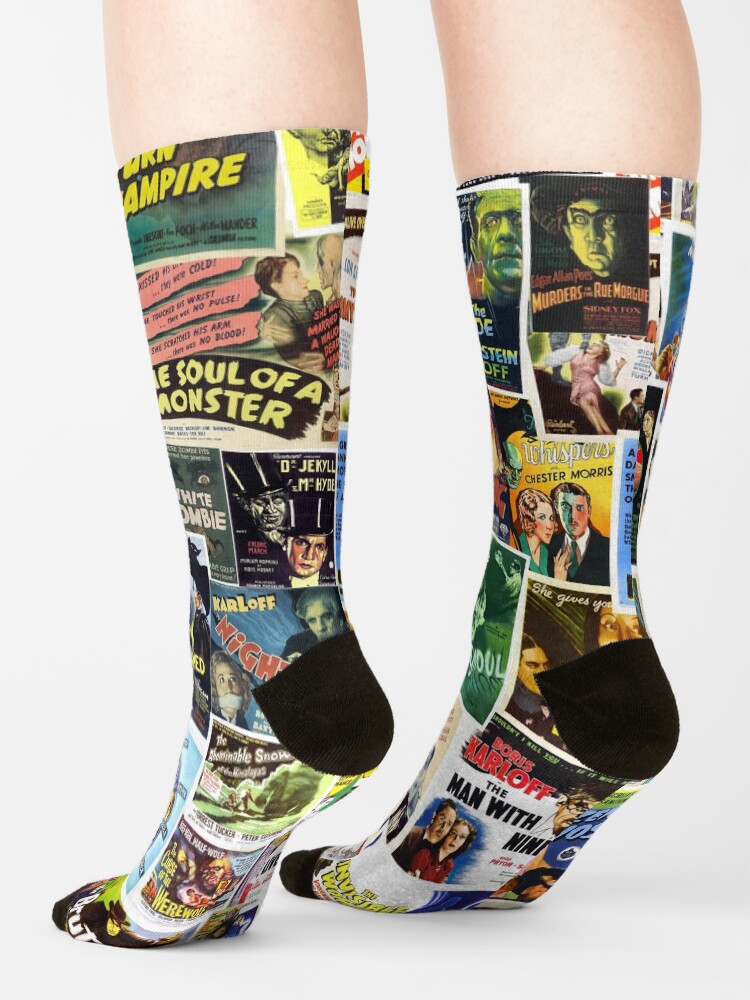 Alternate view of Vintage Horror Socks