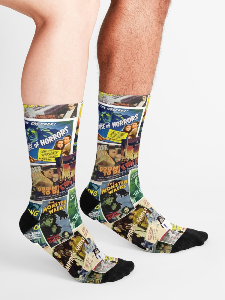 Alternate view of Vintage Horror Socks