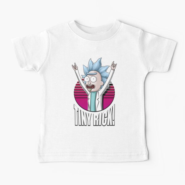 TINY RICK! Camiseta para bebés