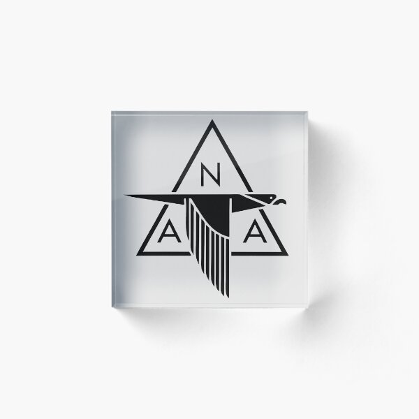 NORTH AMERICAN AVIATION Acrylic Block