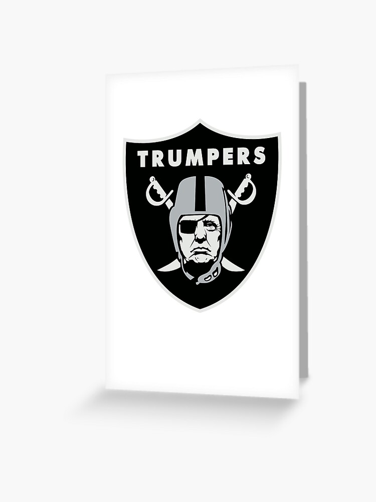 Oakland Raiders Greeting Card