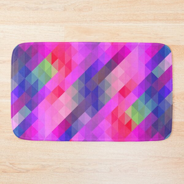 Item preview, Bright Neon Pink Purple Blue Fractal Pattern Masterpiece  designed and sold by PODLizardWizard.