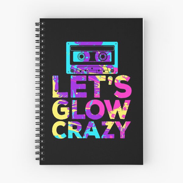 Item preview, Let's glow crazy Neon 80s Party  designed and sold by majuga.