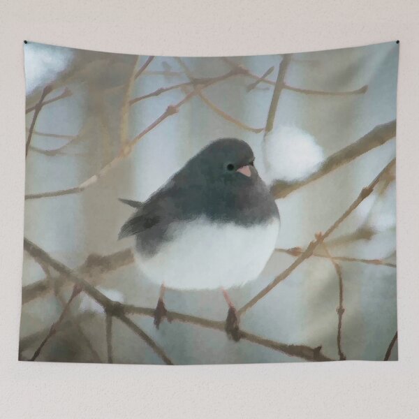 Item preview, Dark-Eyed Junco Watercolor designed and sold by alpendesigns.