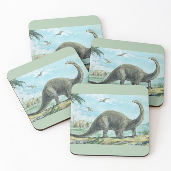 Brontosaurus Coasters (Set of 4)
