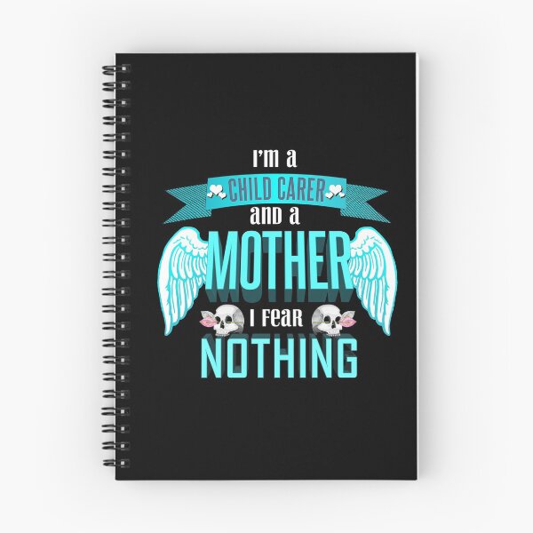 Item preview, im a child carer and a mother I fear nothing designed and sold by Kam-designs.
