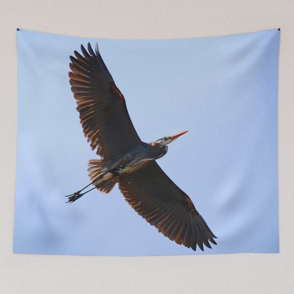 Item preview, Great Blue Heron in Flight designed and sold by Yannik Hay.