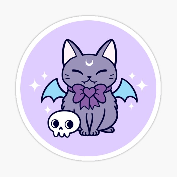 Item preview, Black Bat Kitten 01 | Nikury designed and sold by nikury.