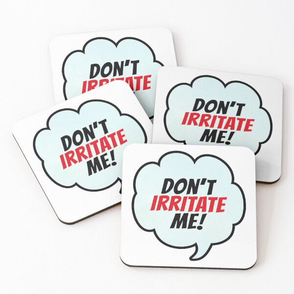 Item preview, Don't Irritate Me (Speech Bubble) designed and sold by SassyClassyMe.