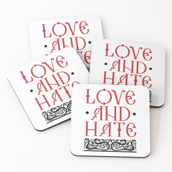 Item preview, Love and hate. Old russian spelling. Red designed and sold by maclook.
