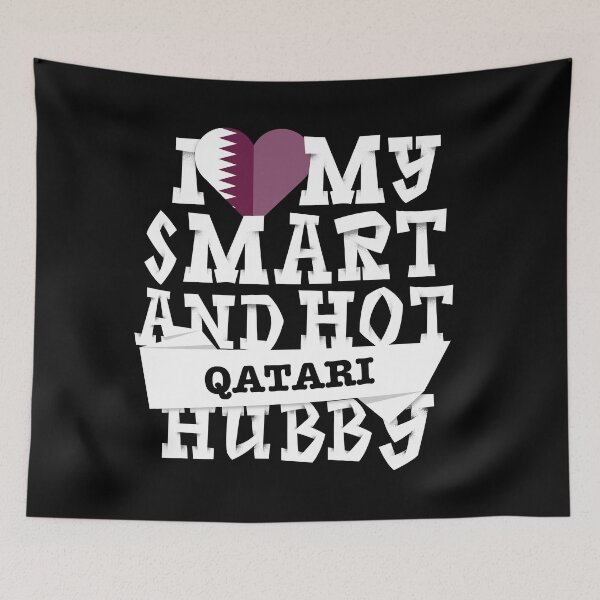 Item preview, I love my smart and hot Qatari husband designed and sold by Urosek.