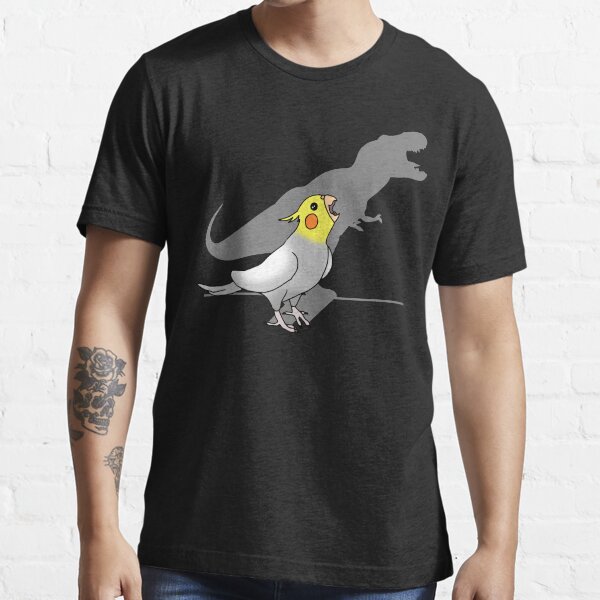 dinosaur shadow - cockatiel 2 Essential T-Shirt