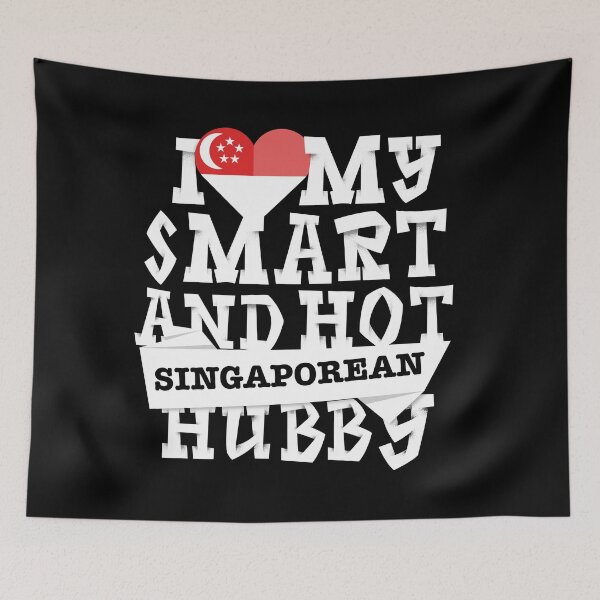 Artikelvorschau, Ich liebe meinen klugen und heißen singapurischen Ehemann entworfen und verkauft von Urosek.