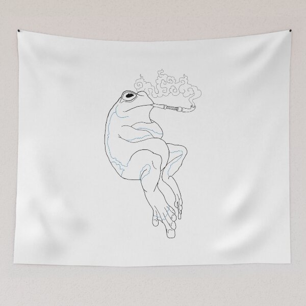 Item preview, Smoking frog designed and sold by kata7.