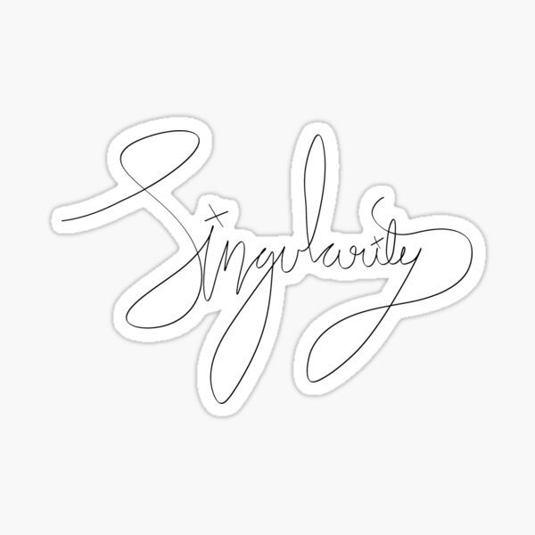 Artikel-Vorschau von Singularität | Stil Text, designt und verkauft von sweatae.