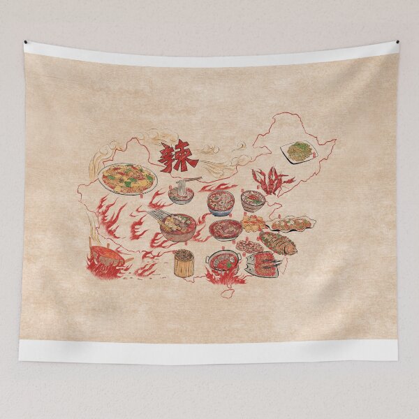 Item preview, Famous Spicy Chinese Cuisine designed and sold by iswenyi.
