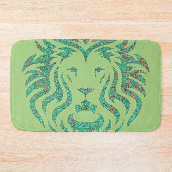 Item preview, Lion Head King - Green designed and sold by sleepingdogprod.