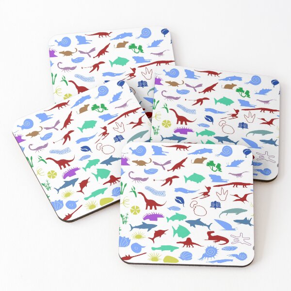 Item preview, Diversity of life - colour silhouettes designed and sold by MarkWitton.