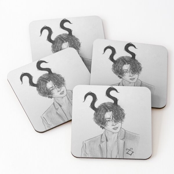 Item preview, Junkook - demonic | fanart designed and sold by sweatae.