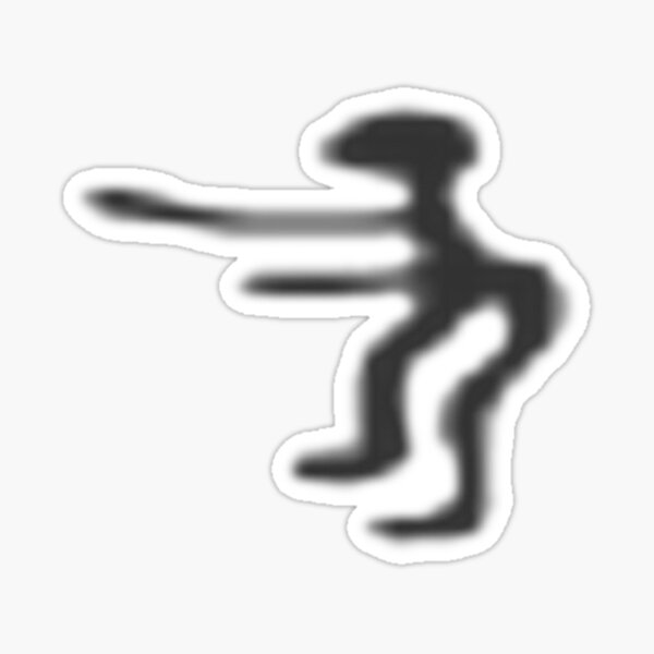 oh yeah woo yeah funny stickman dancing | Photographic Print