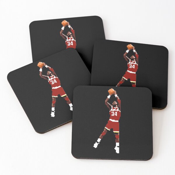 Item preview, Hakeem Olajuwon Pixel Shot Qiangy designed and sold by qiangdade.