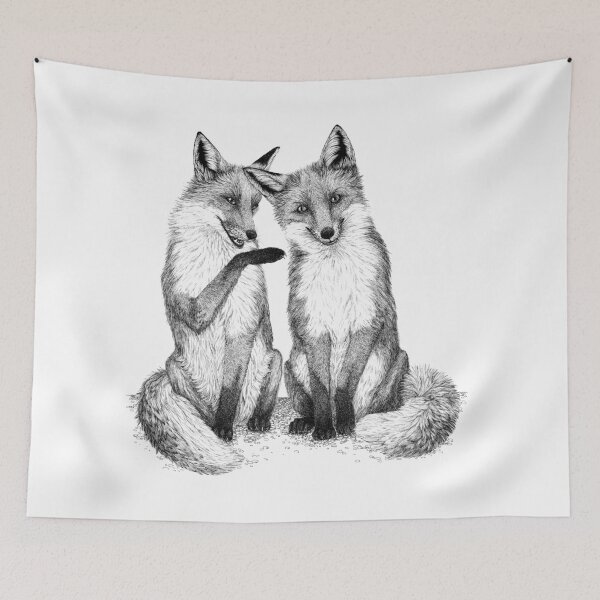 Item preview, Fox gossip designed and sold by Simut-P.
