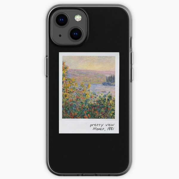 monet - pretty view iPhone Soft Case