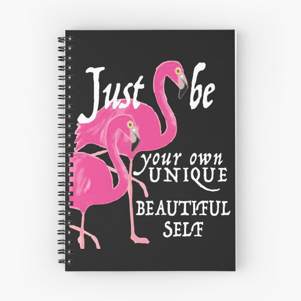Item preview, Flamingo Just be your own unique beautiful self designed and sold by tarek25.