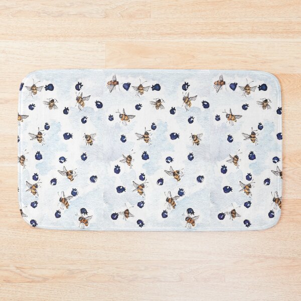Item preview, Picnic Thieves - Bees and Blueberries designed and sold by Some Little Good.