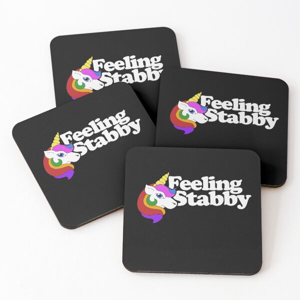 Artikelvorschau, Feeling Stabby Unicorn entworfen und verkauft von FrictionMaxxing.